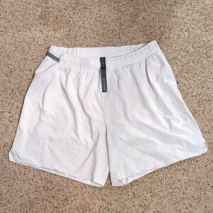 Men's White Lululemon Shorts
